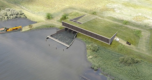 Heitoezicht Nederland Innamepompstation Bergsche Maas
